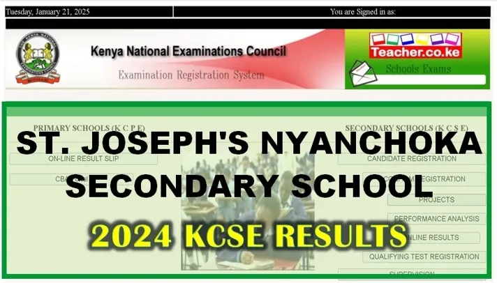 St Joseph S Nyanchoka Secondary School