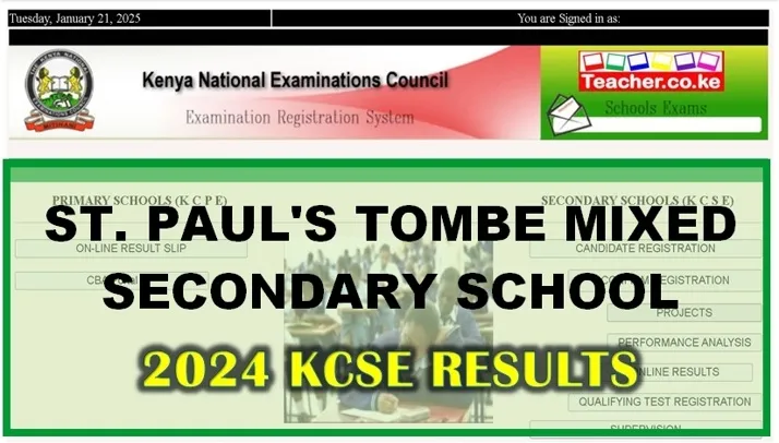St Paul S Tombe Mixed Secondary School