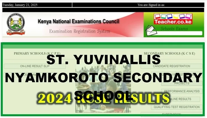 St Yuvinallis Nyamkoroto Secondary School