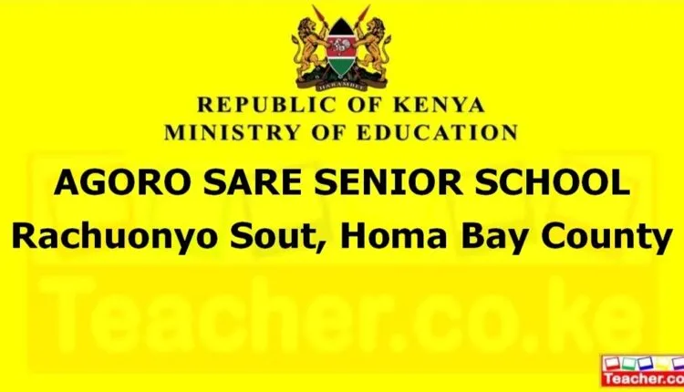 Agoro Sare Senior School - Homa Bay
