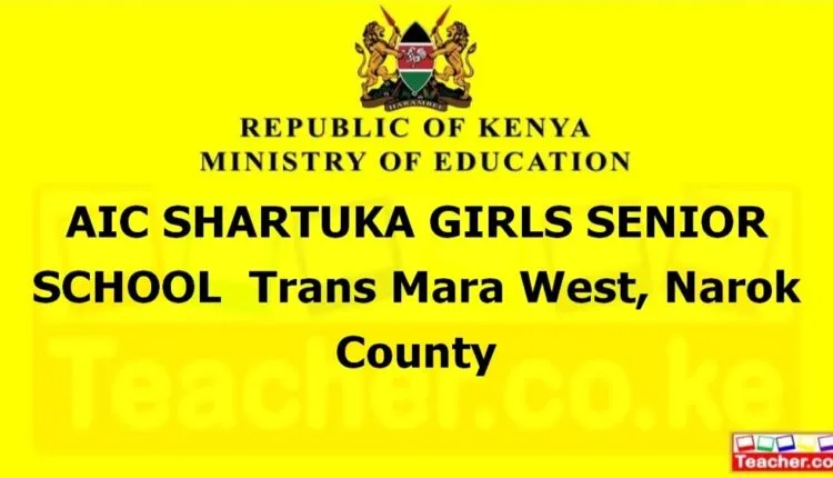 Aic Shartuka Girls Senior School - Narok