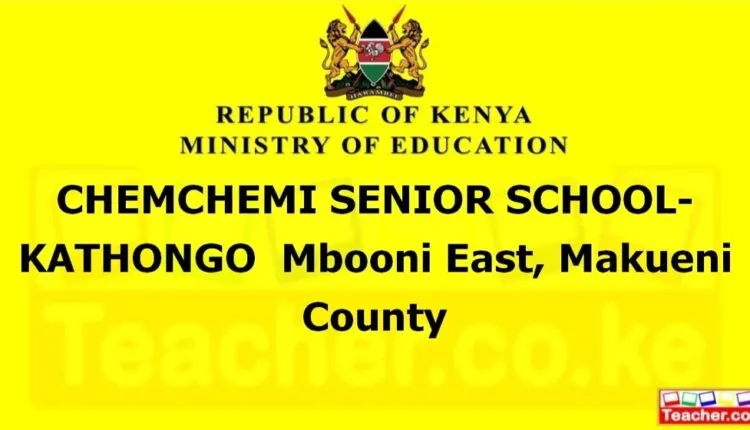 Chemchemi Senior School- Kathongo - Makueni