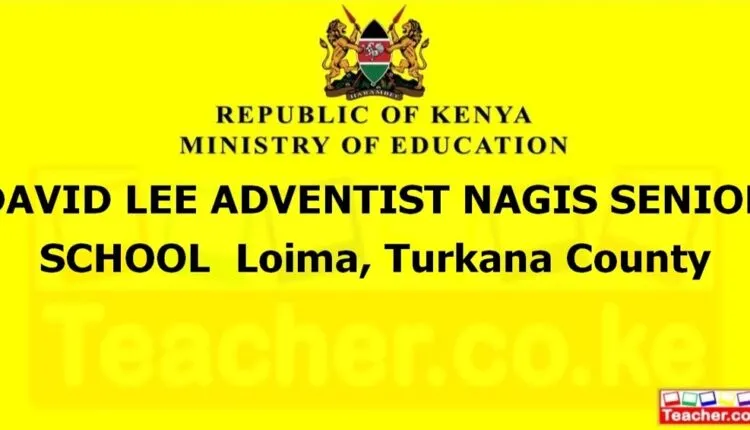 David Lee Adventist Nagis Senior School - Turkana