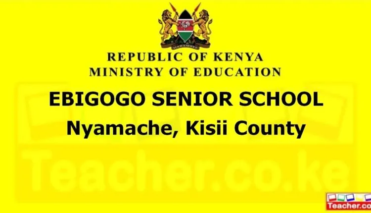 Ebigogo Senior School - Kisii