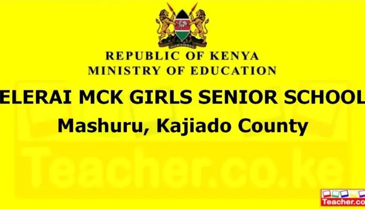 Elerai Mck Girls Senior School - Kajiado