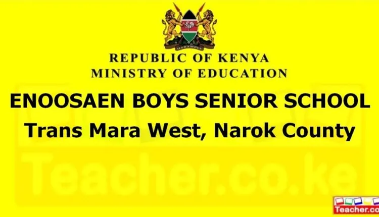 Enoosaen Boys Senior School - Narok
