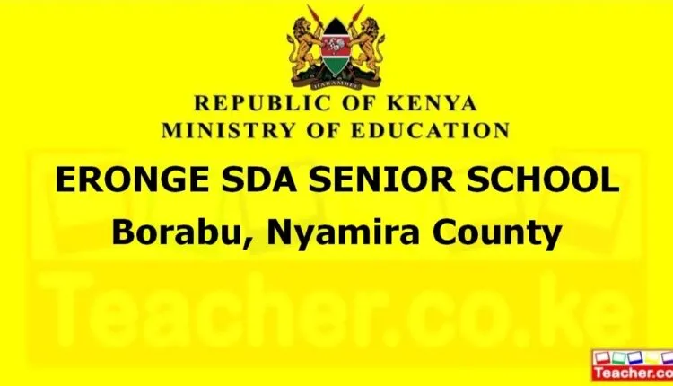 Eronge Sda Senior School - Nyamira