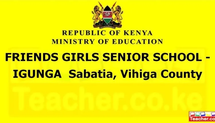 Friends Girls Senior School - Igunga - Vihiga