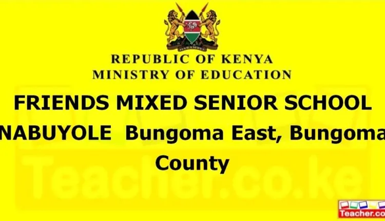 Friends Mixed Senior School Nabuyole - Bungoma
