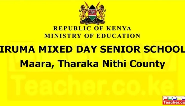 Iruma Mixed Day Senior School - Tharaka Nithi
