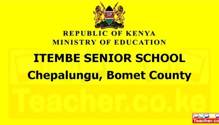 Itembe Senior School - Bomet