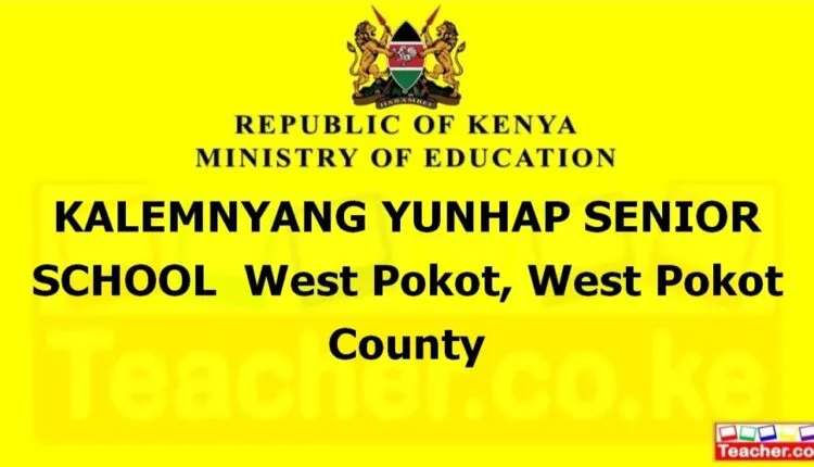 Kalemnyang Yunhap Senior School - West Pokot