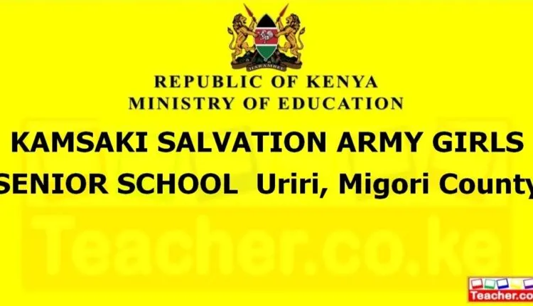 Kamsaki Salvation Army Girls Senior School - Migori