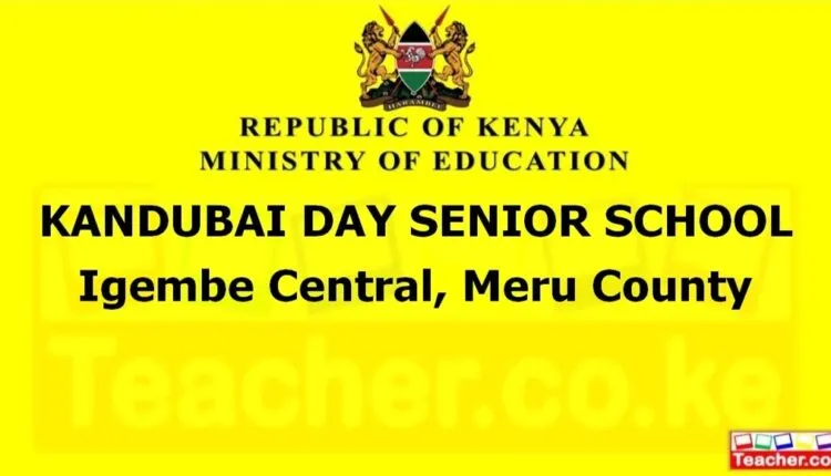 Kandubai Day Senior School - Meru
