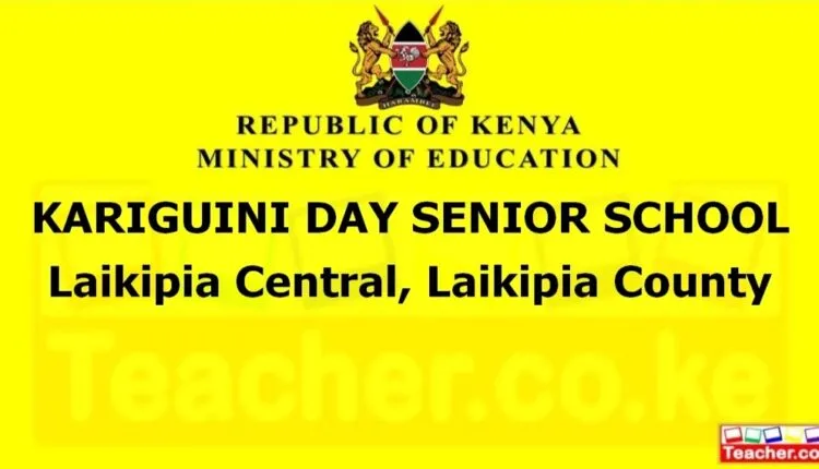 Kariguini Day Senior School - Laikipia