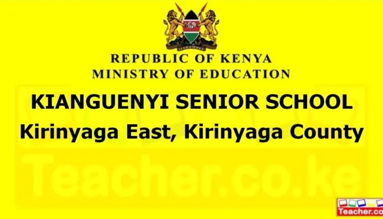 Kianguenyi Senior School - Kirinyaga
