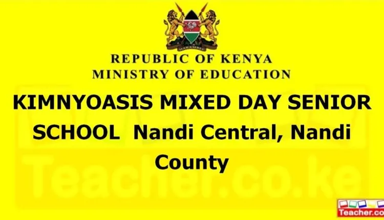 Kimnyoasis Mixed Day Senior School - Nandi