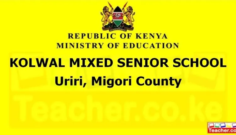 Kolwal Mixed Senior School - Migori