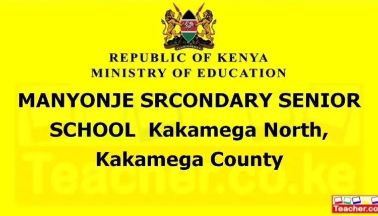 Manyonje Srcondary Senior School - Kakamega