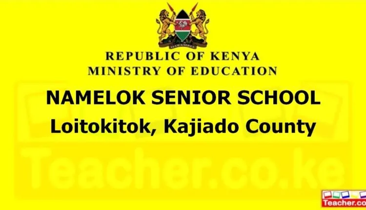 Namelok Senior School - Kajiado