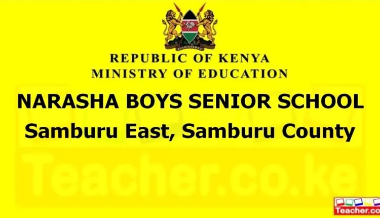 Narasha Boys Senior School - Samburu