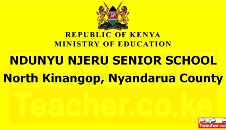 Ndunyu Njeru Senior School - Nyandarua