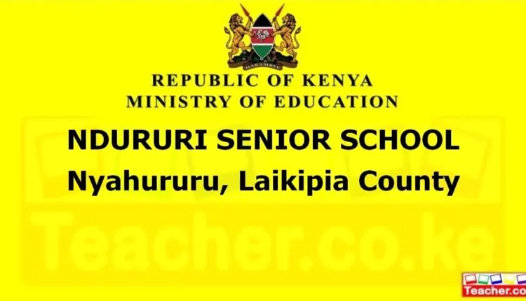 Ndururi Senior School - Laikipia