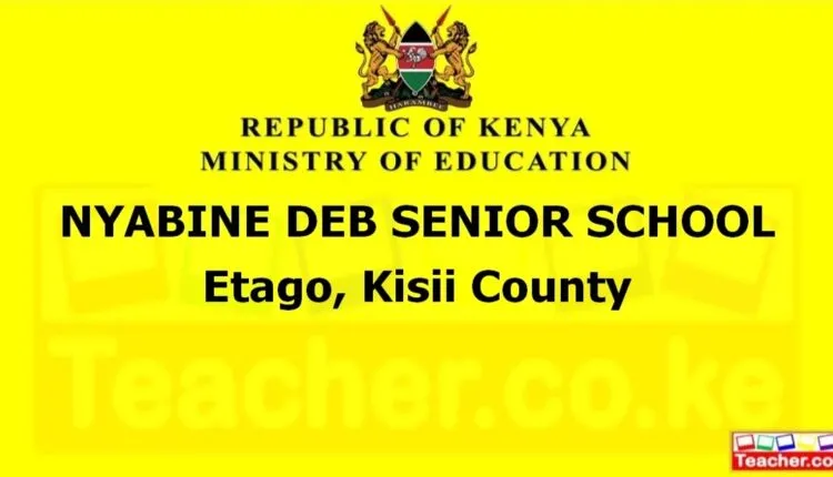 Nyabine Deb Senior School - Kisii