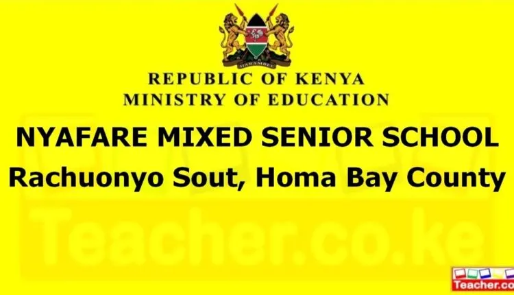 Nyafare Mixed Senior School - Homa Bay
