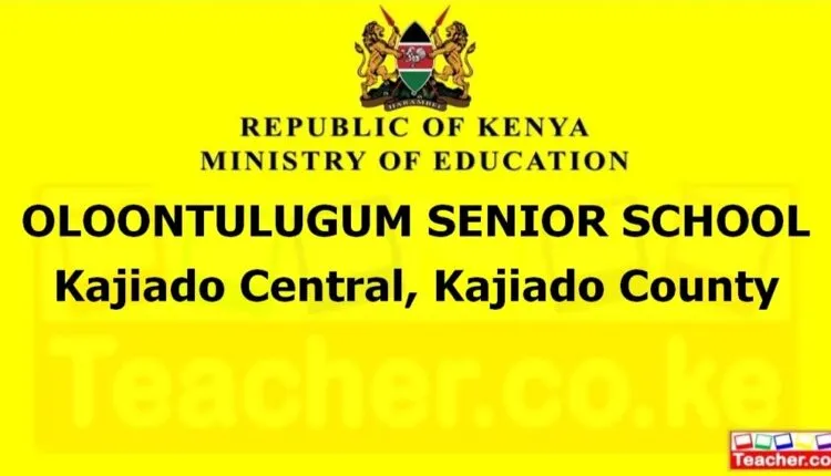 Oloontulugum Senior School - Kajiado