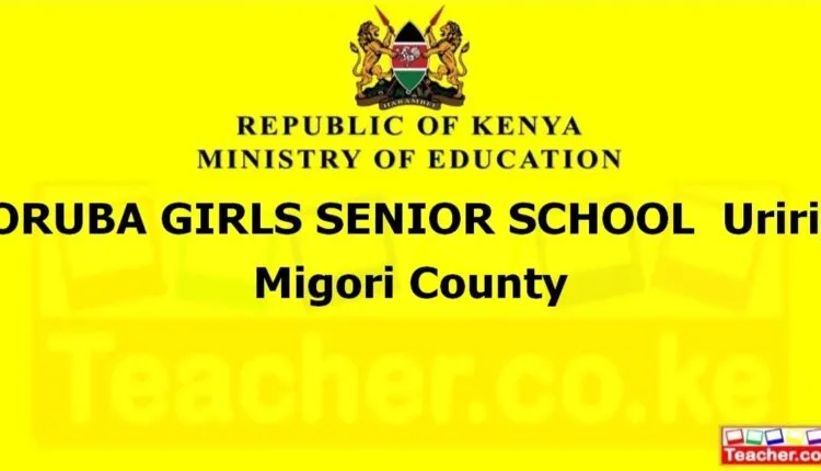 Oruba Girls Senior School - Migori