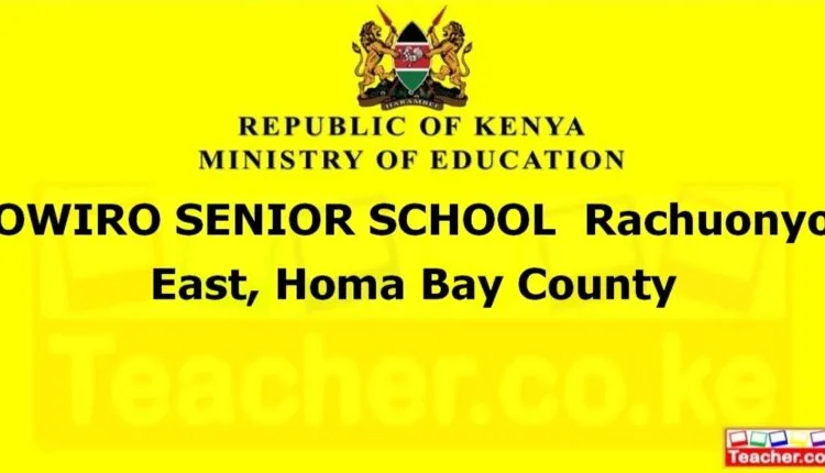 Owiro Senior School - Homa Bay