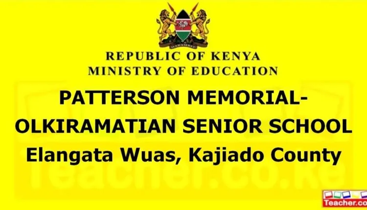 Patterson Memorial-Olkiramatian Senior School - Kajiado