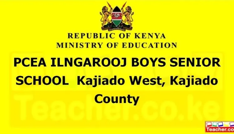 Pcea Ilngarooj Boys Senior School - Kajiado