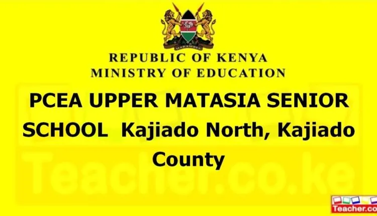 Pcea Upper Matasia Senior School - Kajiado