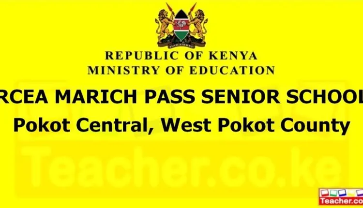 Rcea Marich Pass Senior School - West Pokot