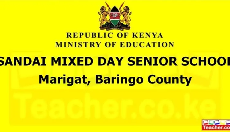 Sandai Mixed Day Senior School - Baringo