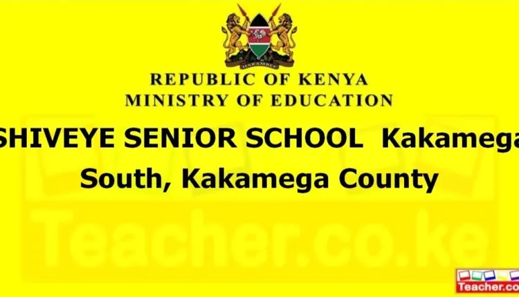 Shiveye Senior School - Kakamega