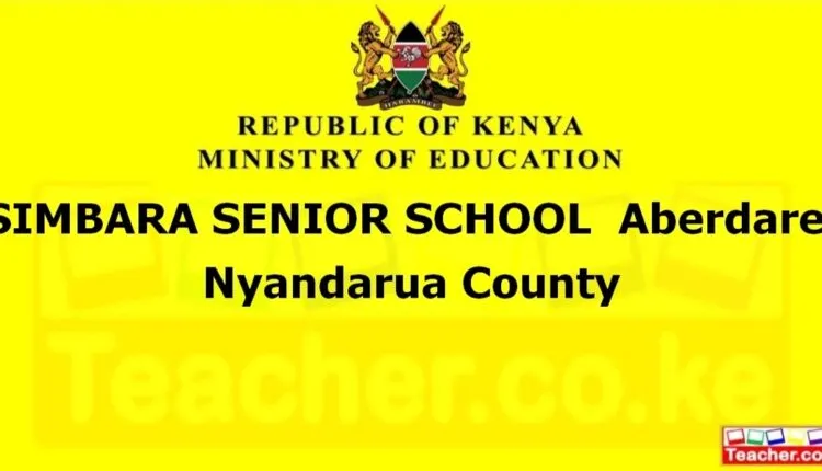 Simbara Senior School - Nyandarua