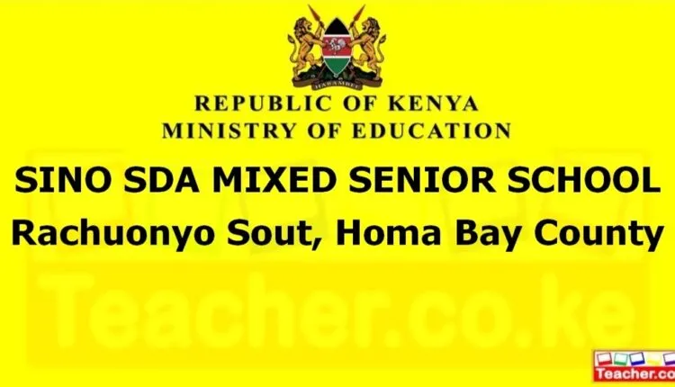 Sino Sda Mixed Senior School - Homa Bay