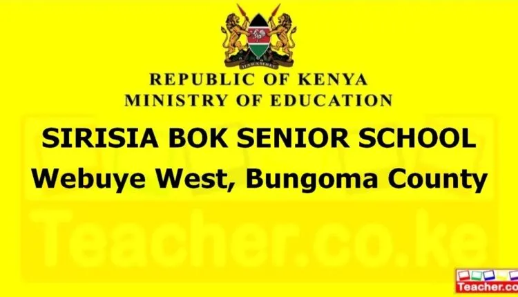 Sirisia Bok Senior School - Bungoma