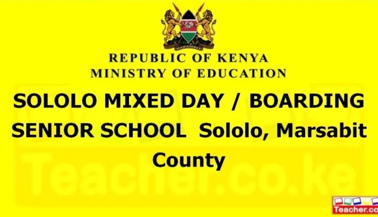 Sololo Mixed Day / Boarding Senior School - Marsabit