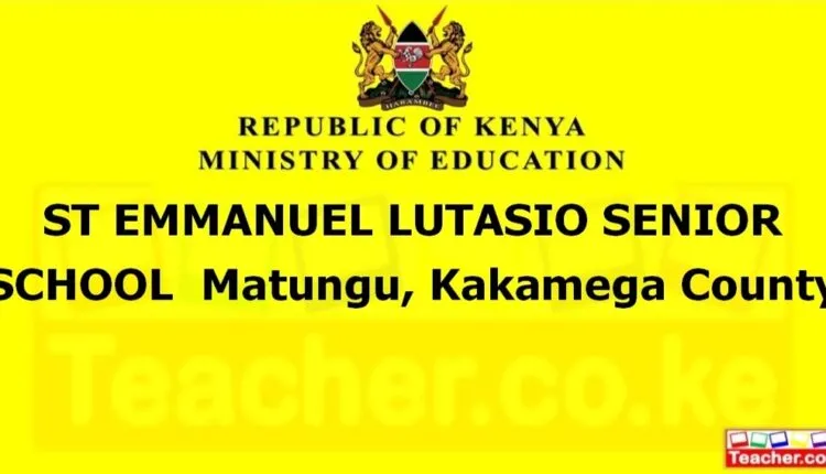St Emmanuel Lutasio Senior School - Kakamega