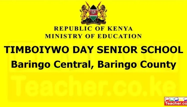 Timboiywo Day Senior School - Baringo