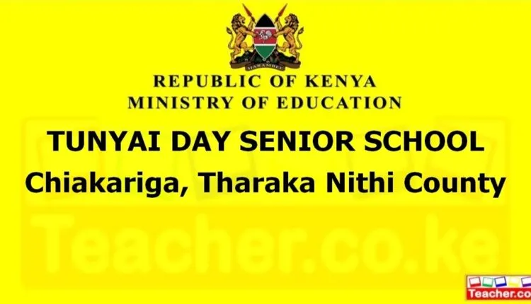 Tunyai Day Senior School - Tharaka Nithi