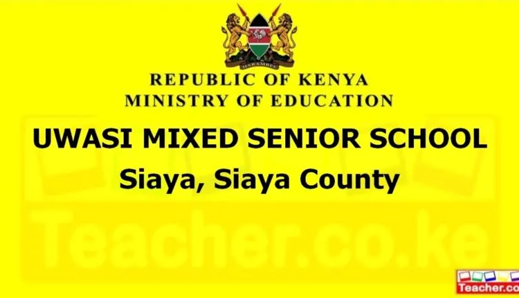 Uwasi Mixed Senior School - Siaya