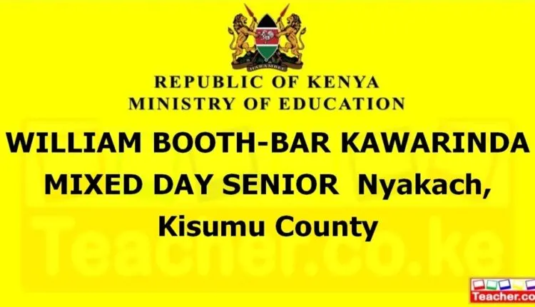 William Booth-Bar Kawarinda Mixed Day Senior - Kisumu