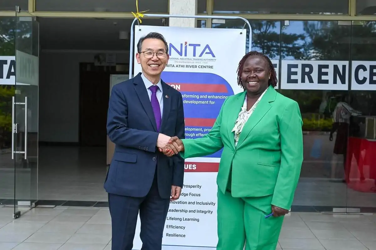 Korean Ambassador Visits NITA Athi River to Bolster Industrial Training Ties