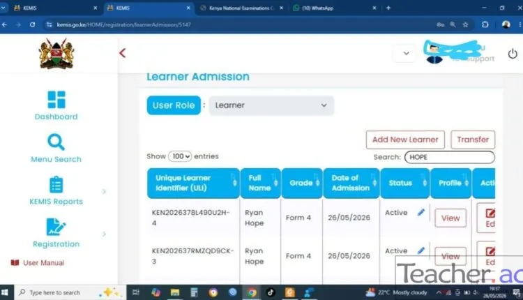 A Step-by-Step Guide to KEMIS Onboarding for Teachers