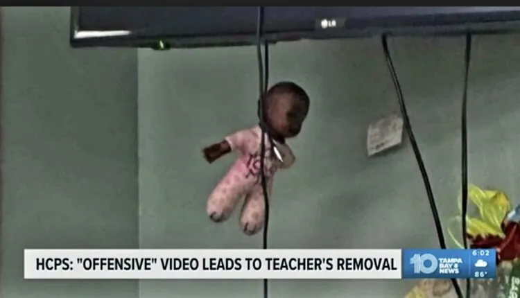 US Teacher Fired After Hanging Black Baby Doll in Classroom